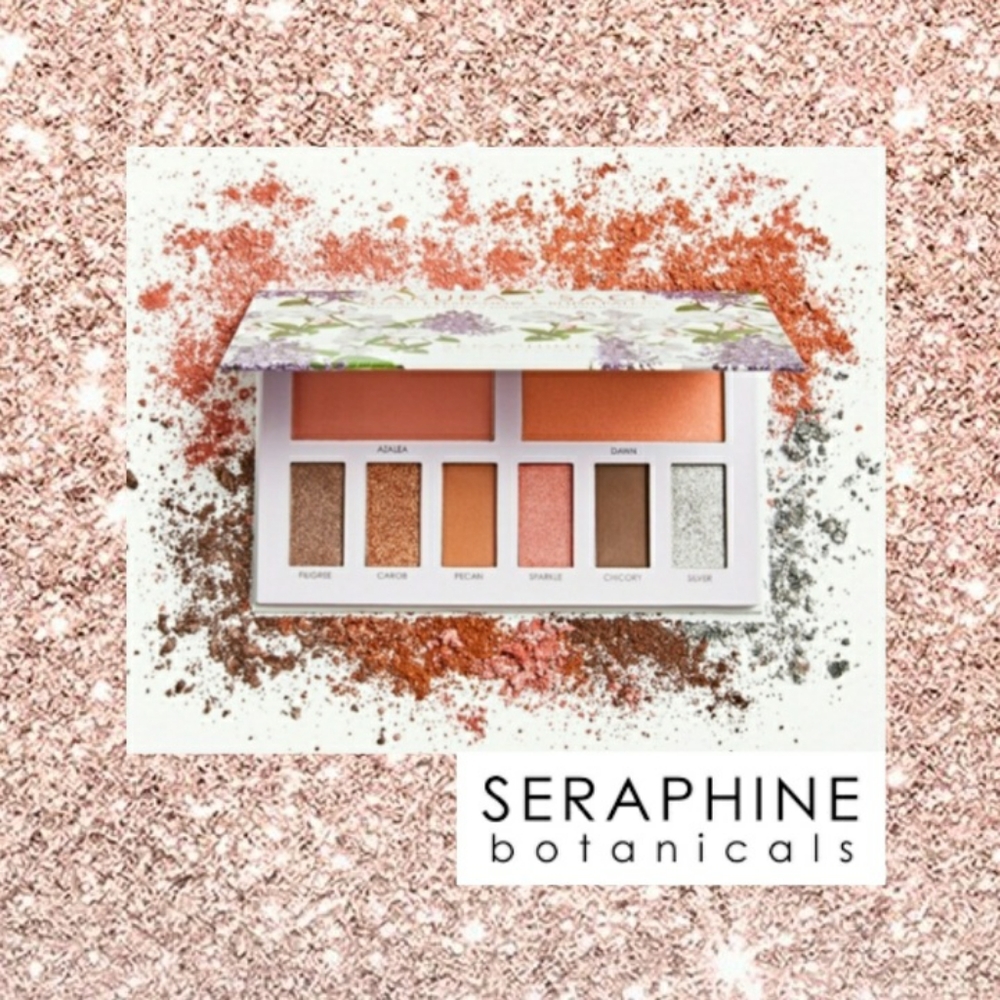 Seraphine Botanicals Vegan Eyeshadow/Blush palette